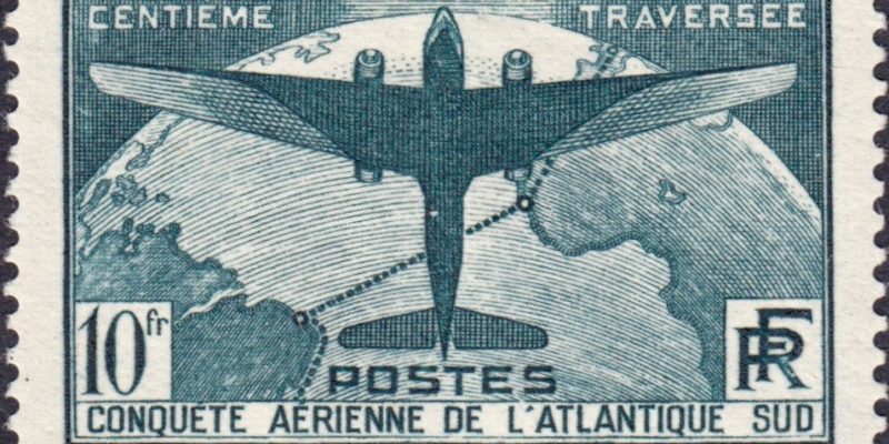 100th Flight between France & S. America SG554 Latecoere 300 Flying Boat