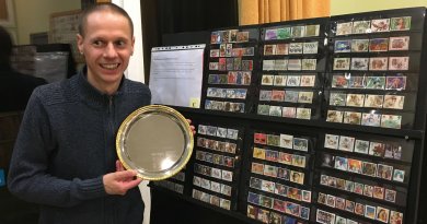 Happy New Year to all Stamp Collectors, wherever you may be Northwich Philatelic Society Christmas Meeting 2019/20