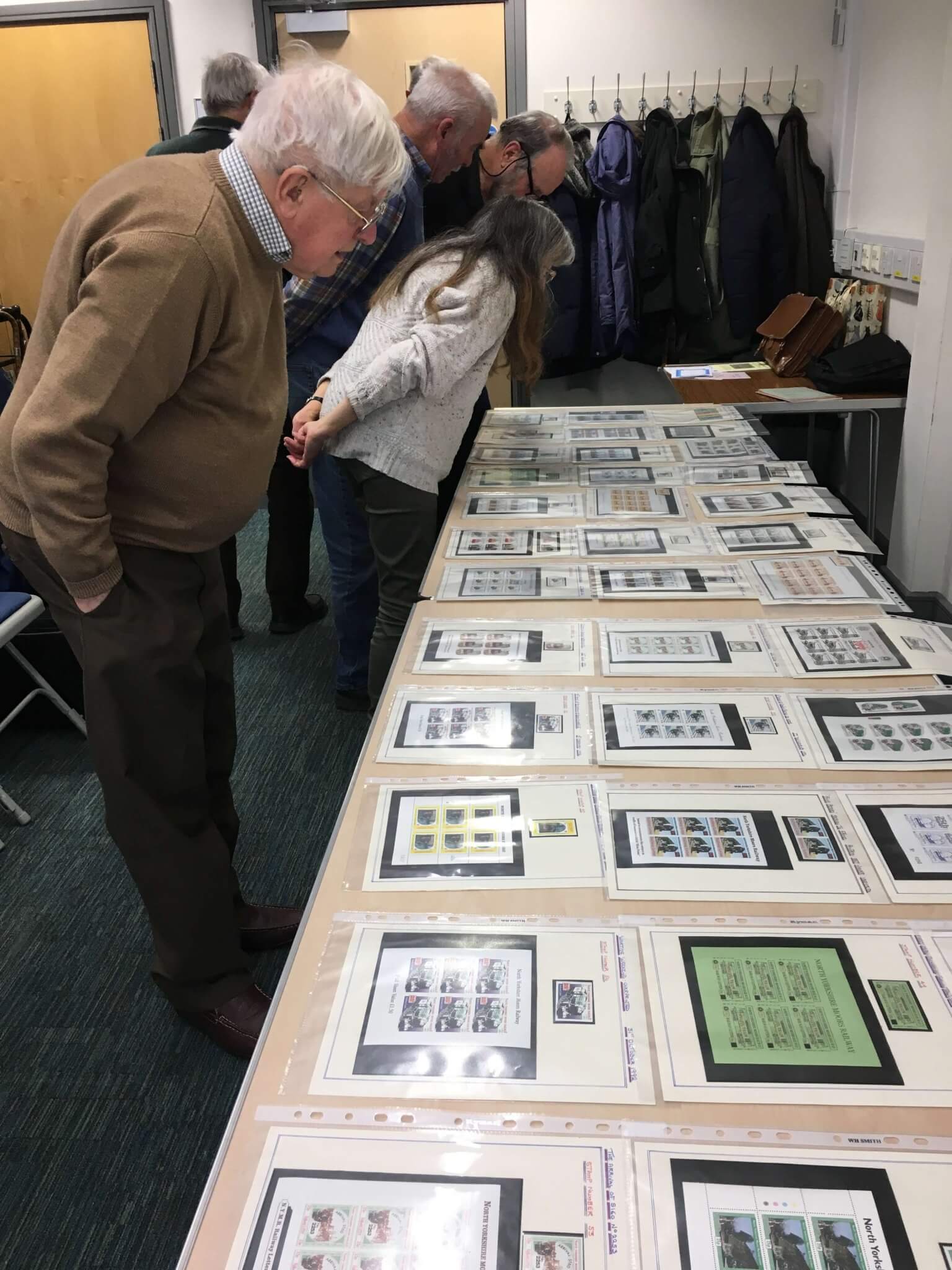 An entertaining visit from Crewe Philatelic Society