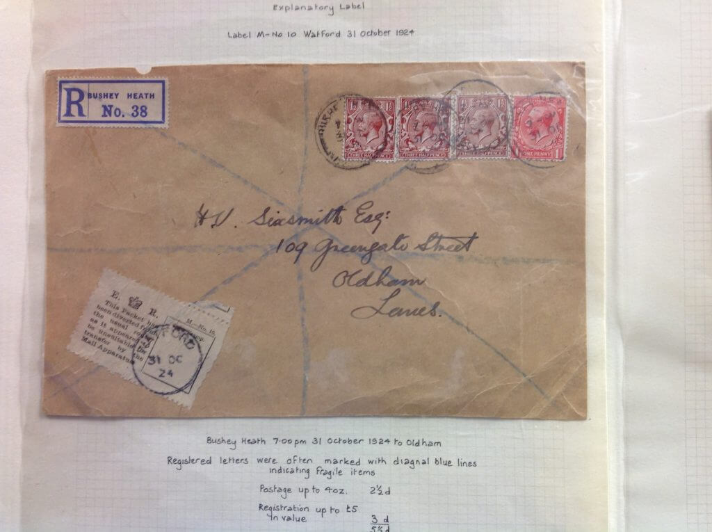 Moving the mail by rail - Northwich Philatelic Society