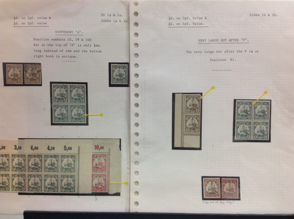 Kameroun Overprints