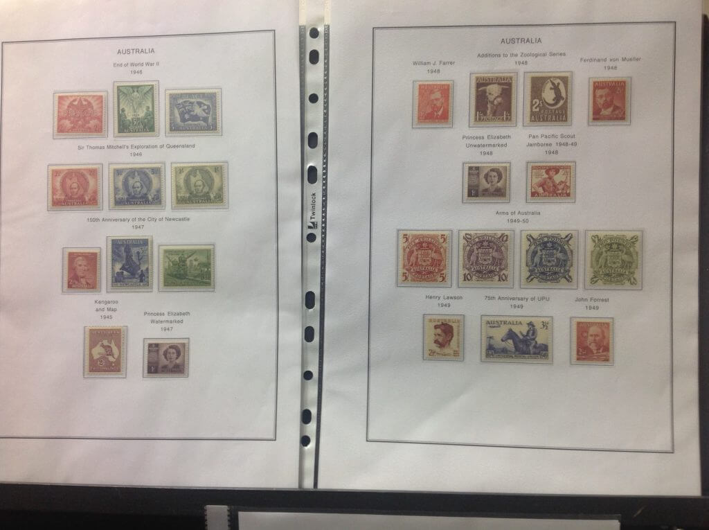 The Australian Stamps of Geo VI