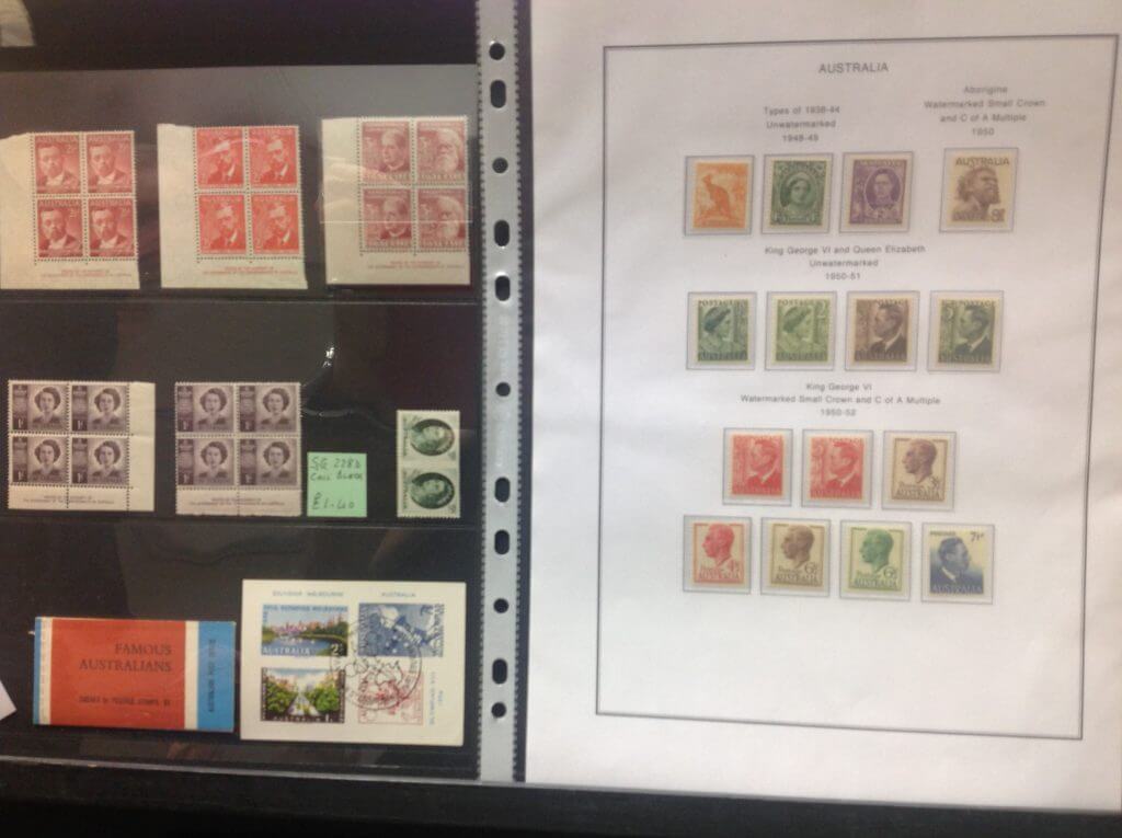 The Australian Stamps of Geo VI