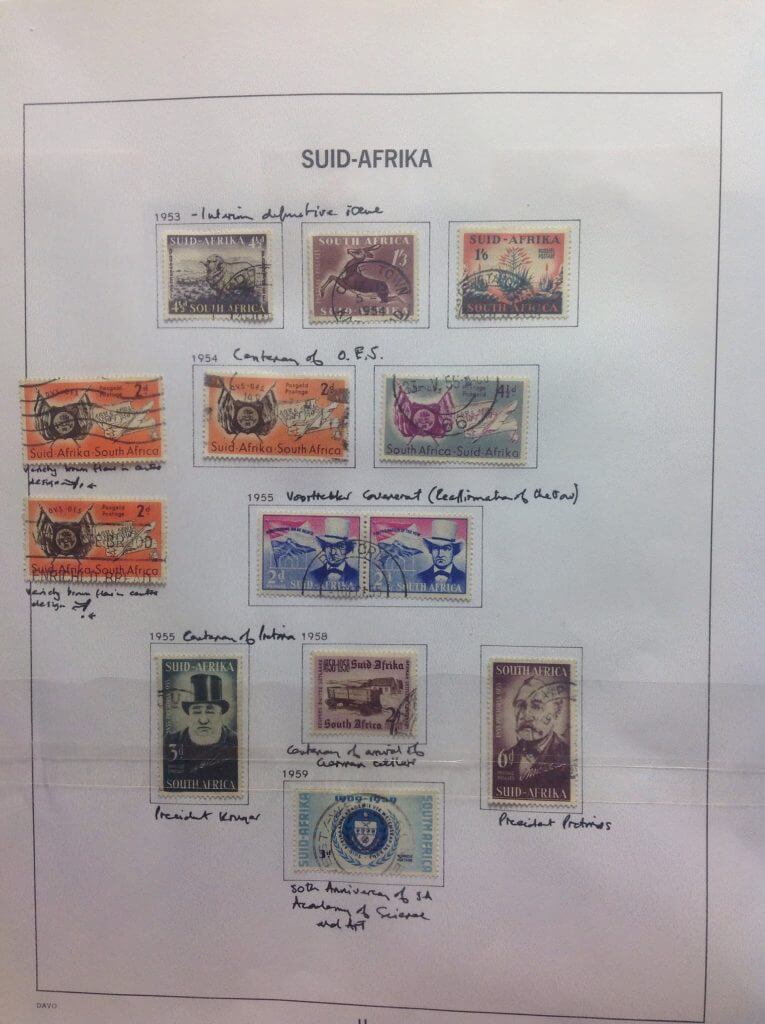 Stamps of South Africa