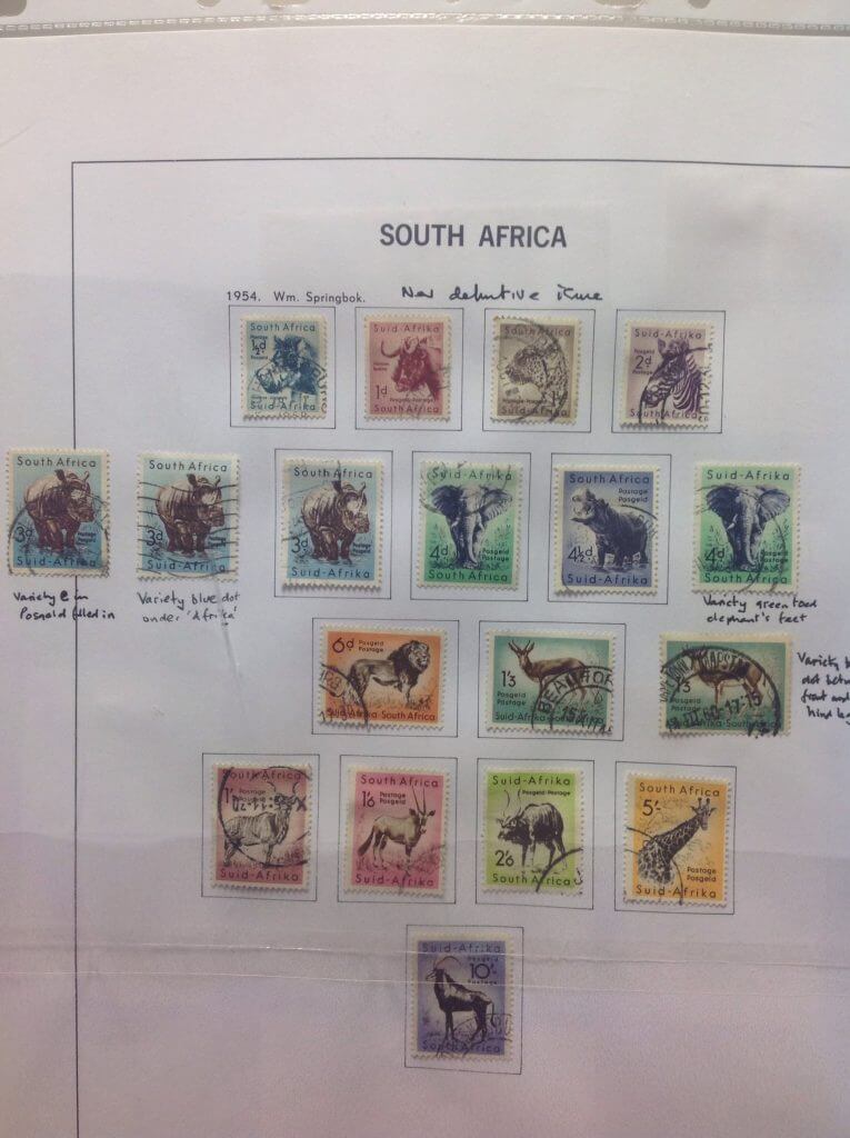 Stamps of South Africa