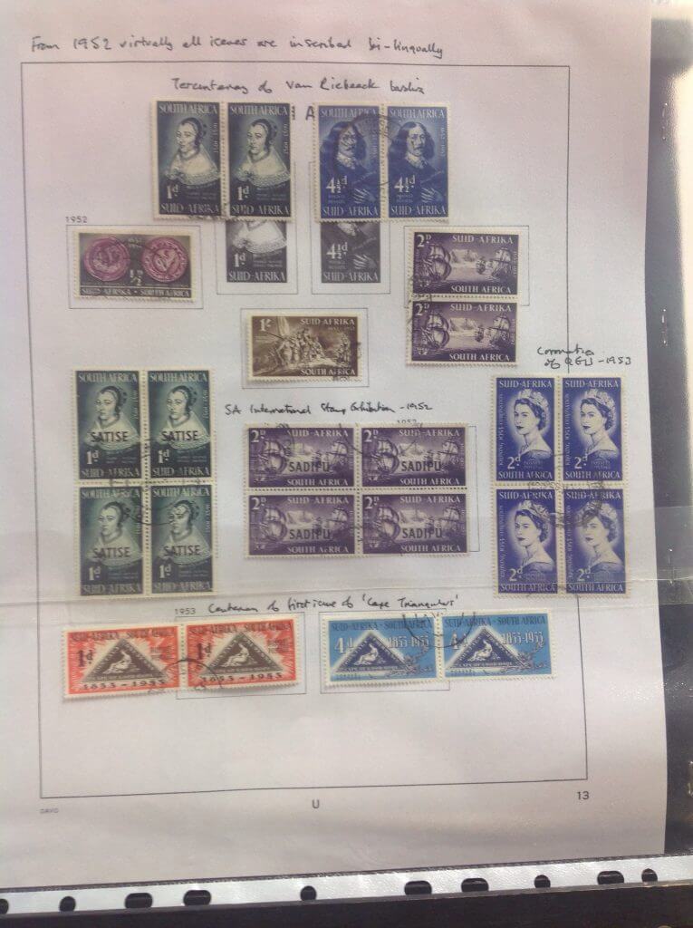 Stamps of South Africa