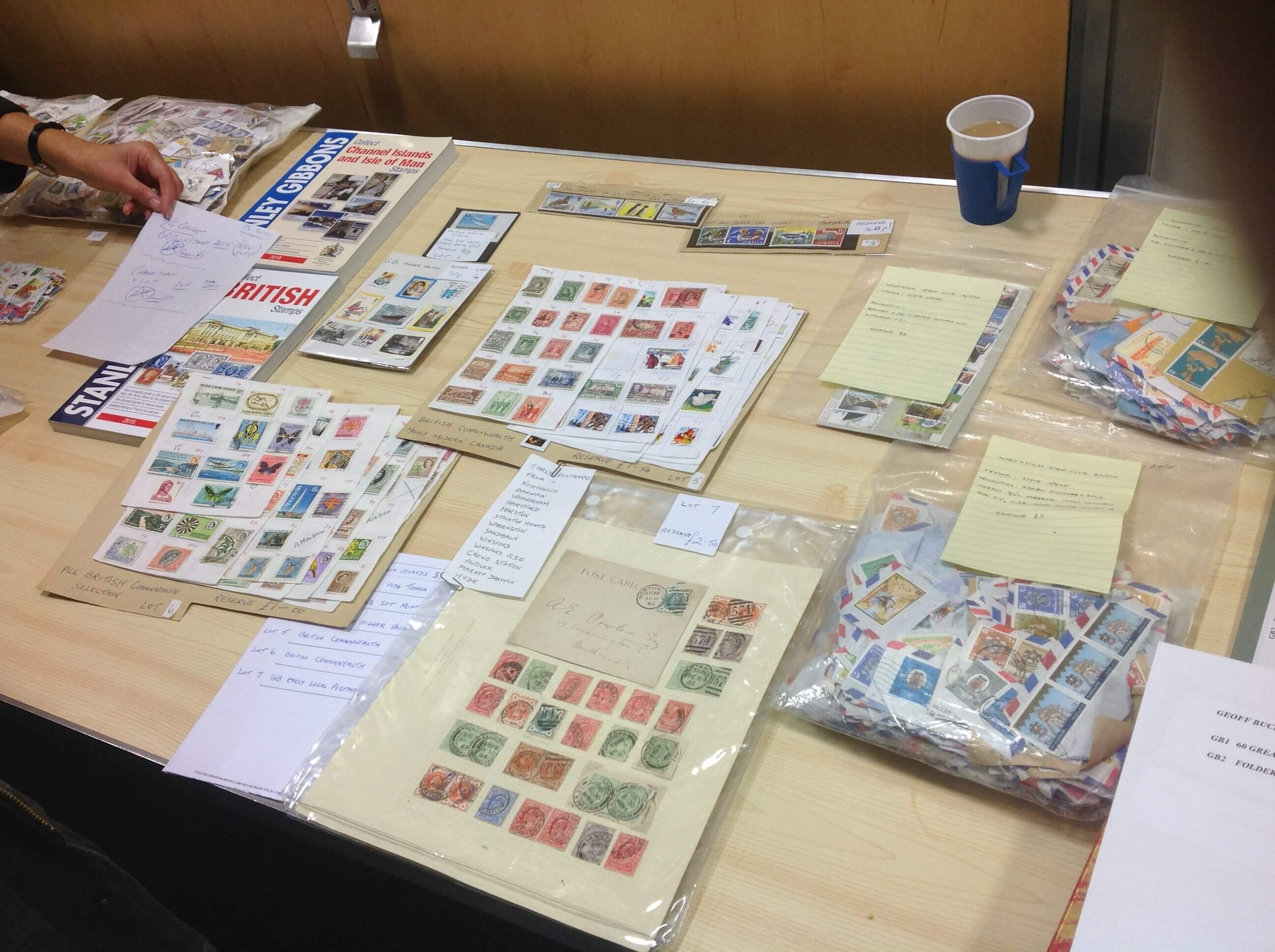 Northwich Philatelic Society AGM and Auction 2016