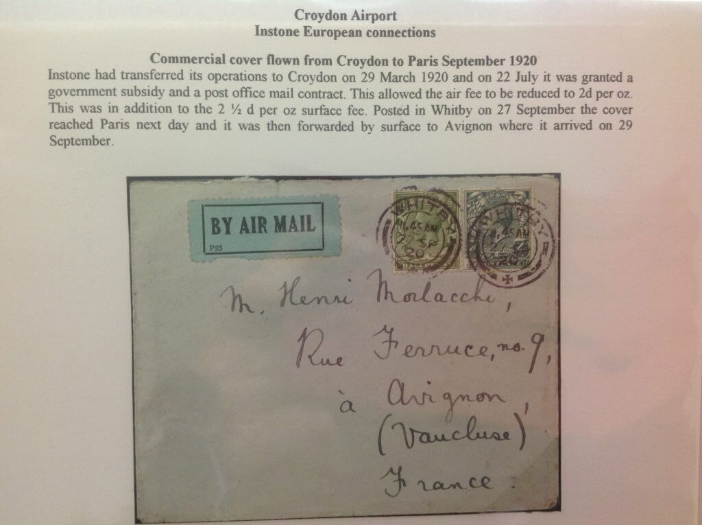 Imperial Airways & Croydon Airport - Northwich Philatelic Society