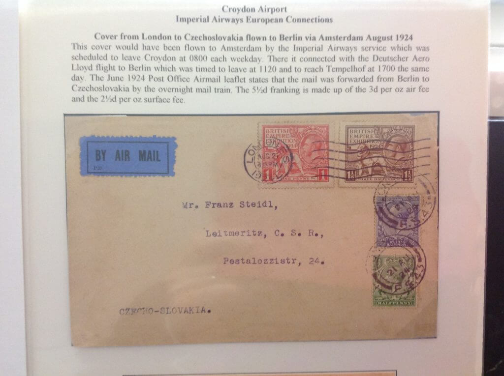 Imperial Airways & Croydon Airport - Northwich Philatelic Society