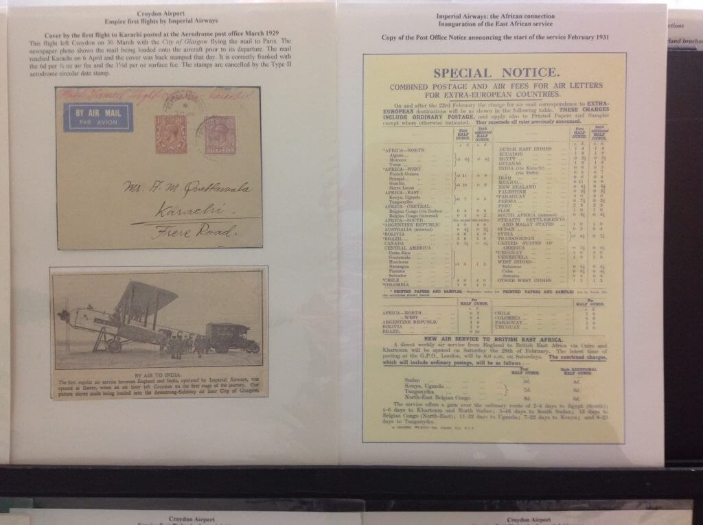 Imperial Airways & Croydon Airport - Northwich Philatelic Society