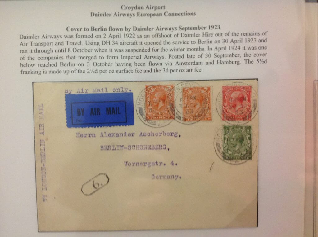 Imperial Airways & Croydon Airport - Northwich Philatelic Society