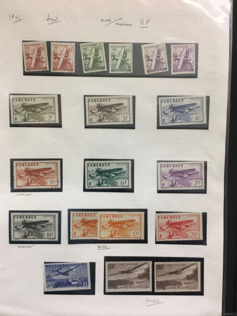 Northwich Philatelic Society - 3 Sheets November 2019