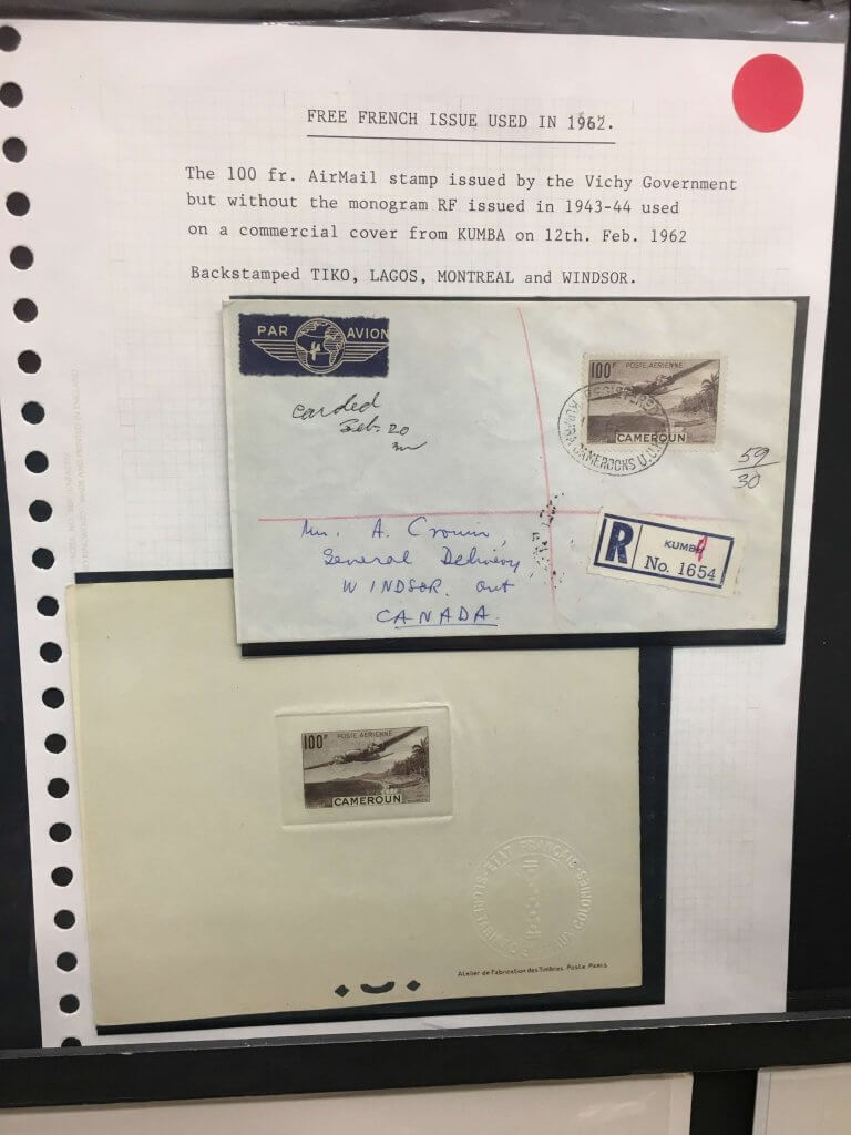 Northwich Philatelic Society - 3 Sheets November 2019