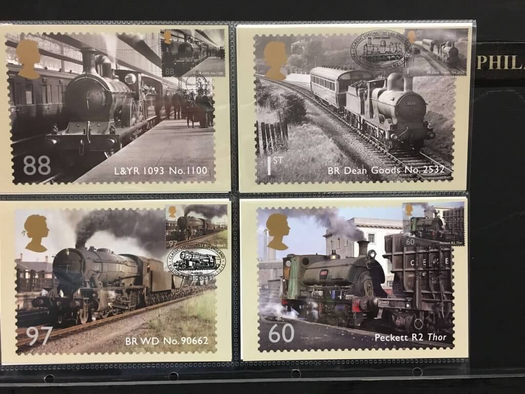 Northwich Philatelic Society - 3 Sheets November 2019