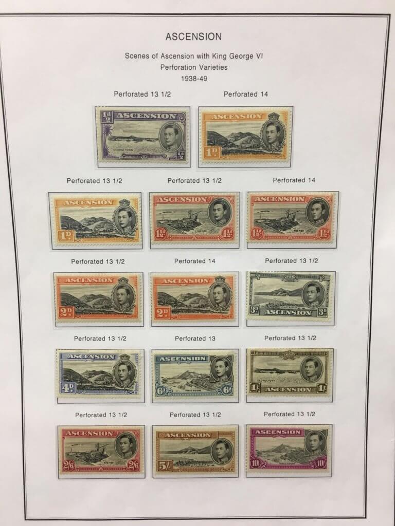 Northwich Philatelic Society - 3 Sheets November 2019