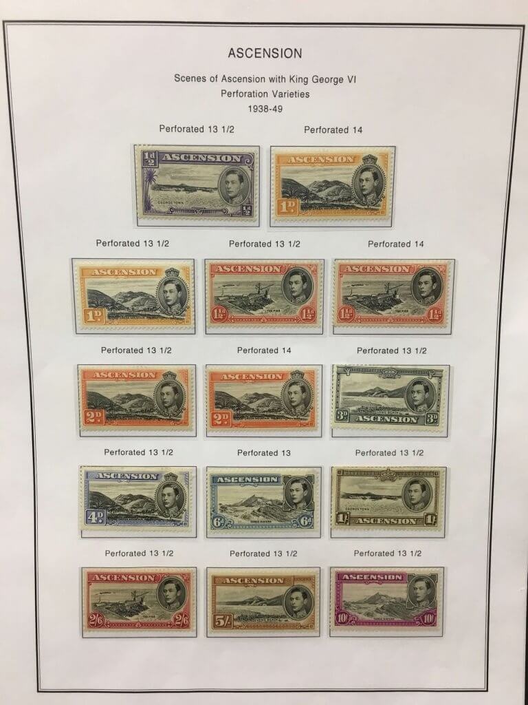 Northwich Philatelic Society - 3 Sheets November 2019