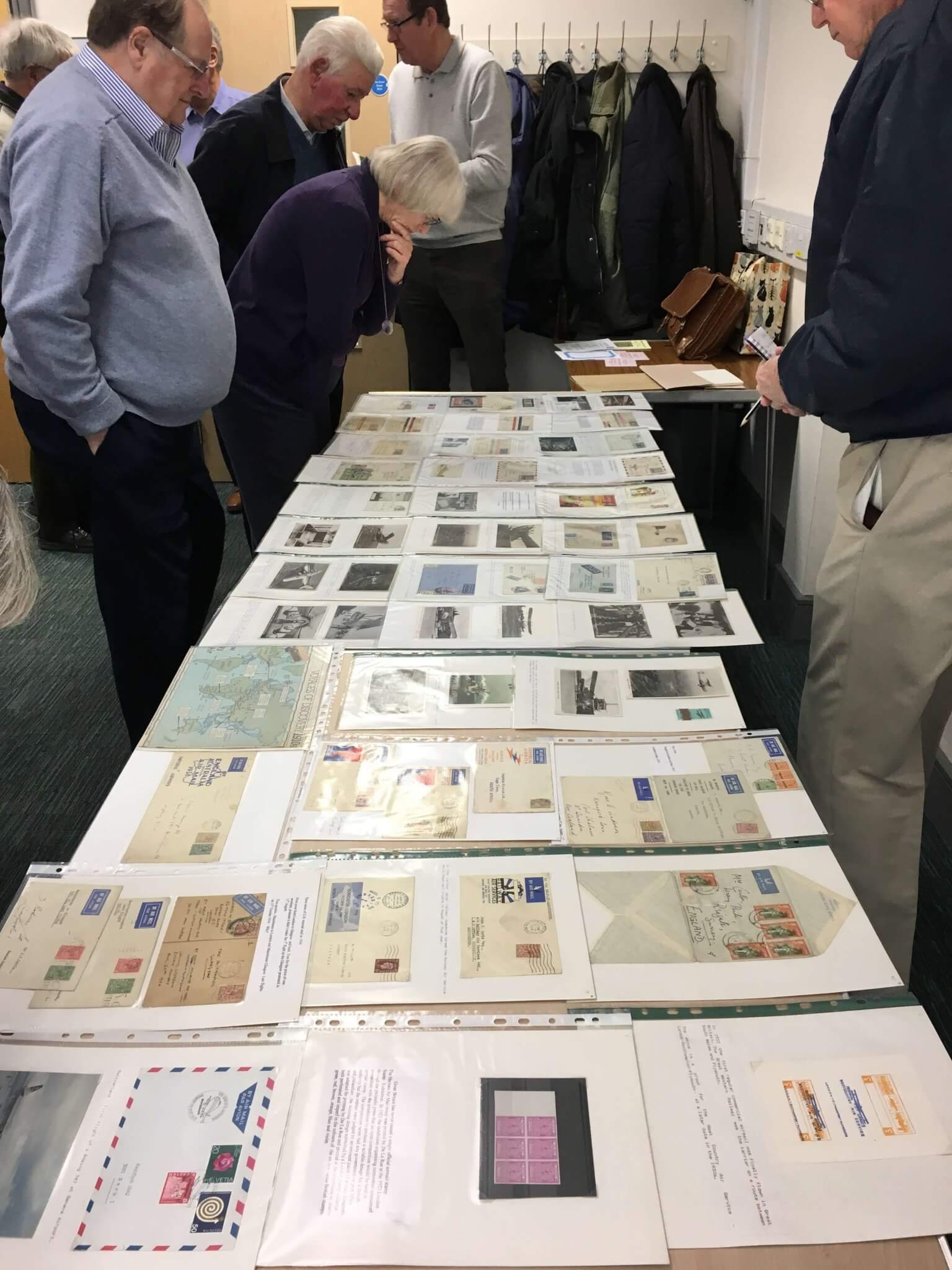 An entertaining visit from Crewe Philatelic Society