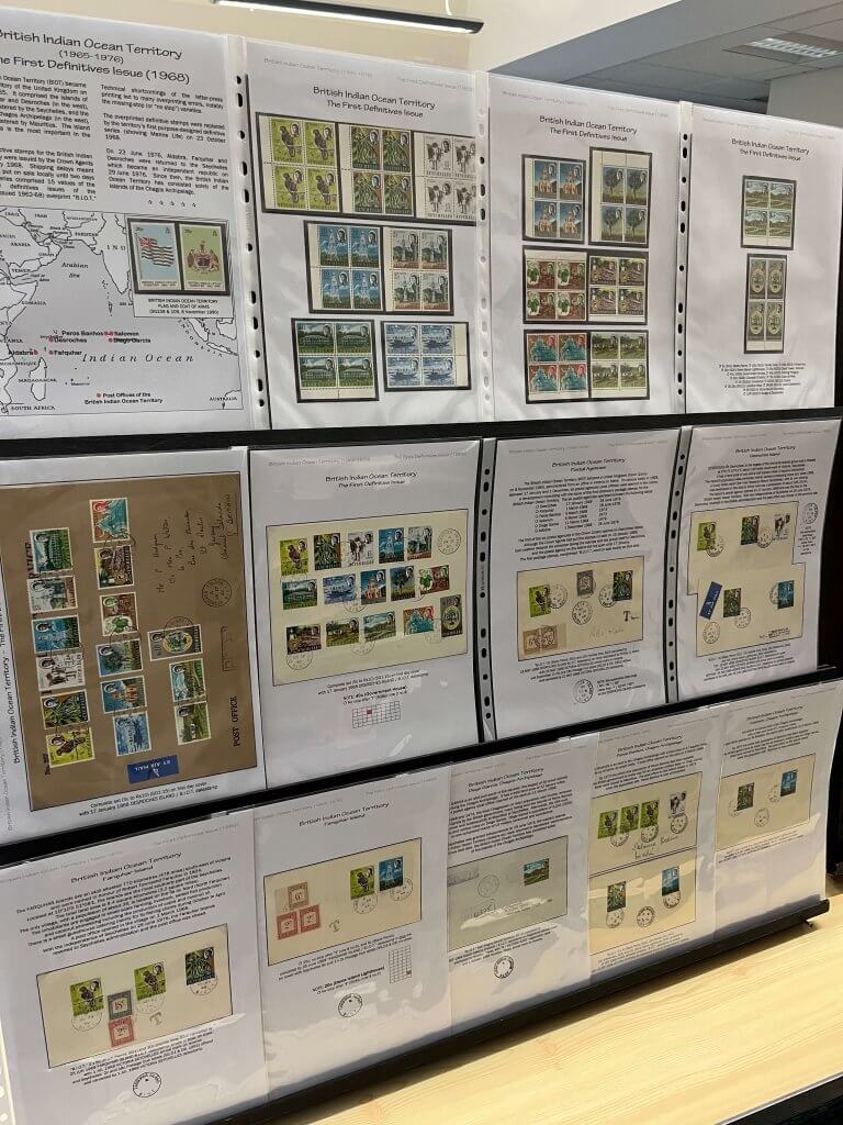 Visit from Ellesmere Port Philatelic Society - British Indian Ocean Territories