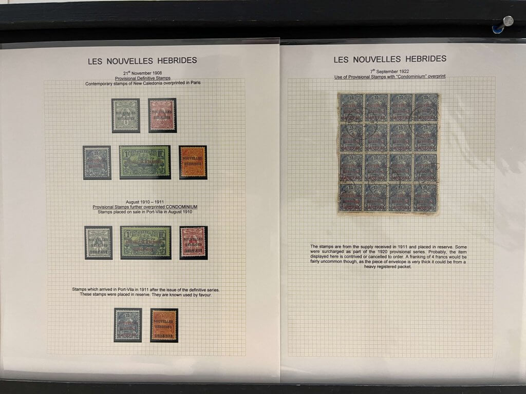 New Hebrides by David Moss - Northwich Philatelic Society