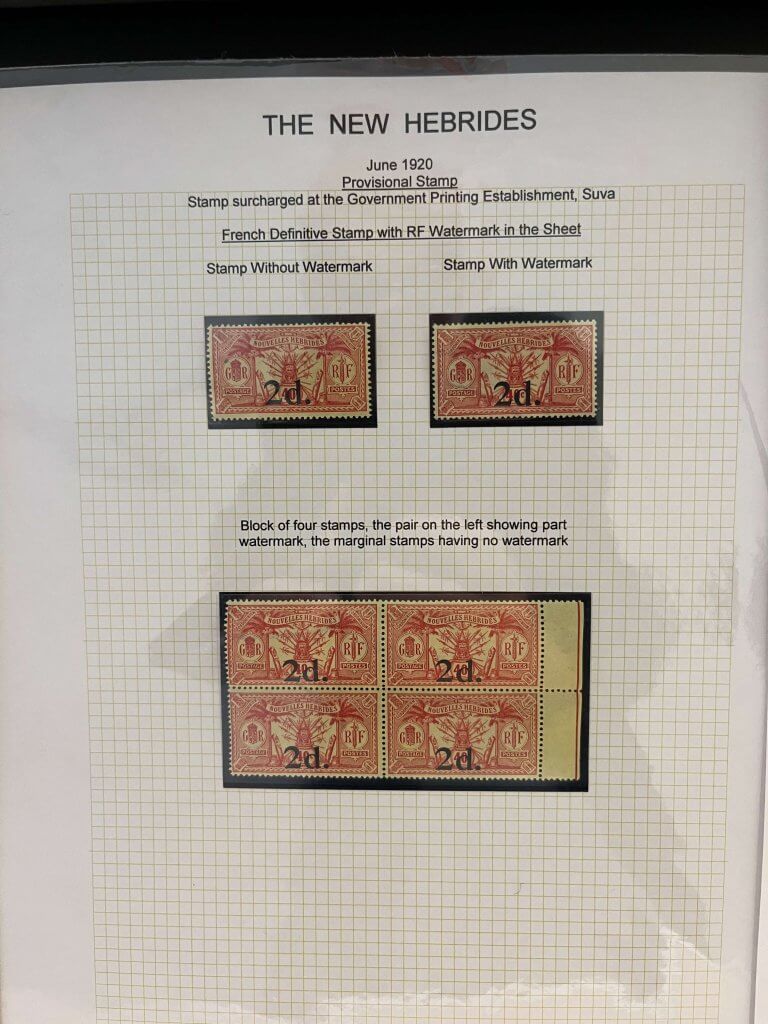 New Hebrides by David Moss - Northwich Philatelic Society