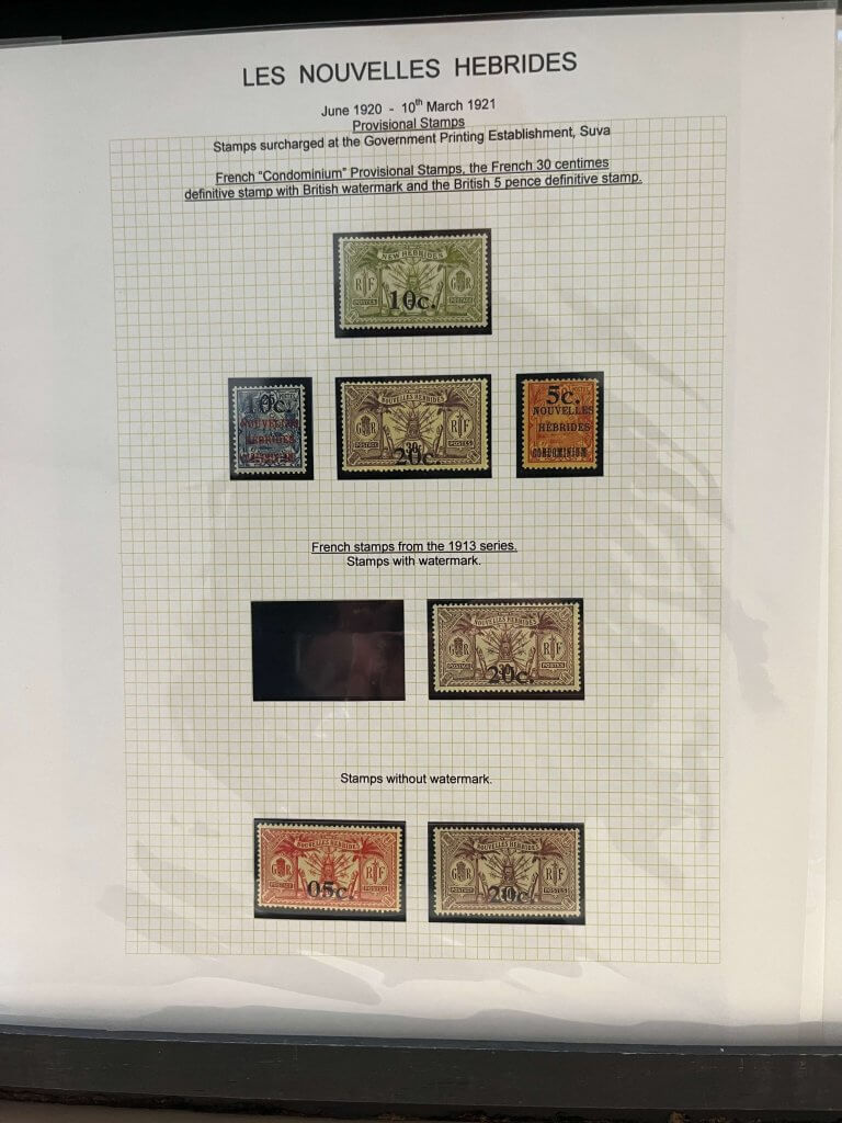 New Hebrides by David Moss - Northwich Philatelic Society