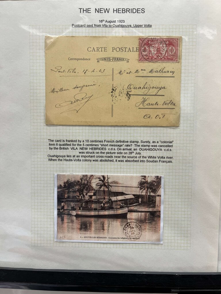 New Hebrides by David Moss - Northwich Philatelic Society