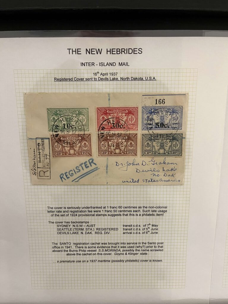 New Hebrides by David Moss - Northwich Philatelic Society