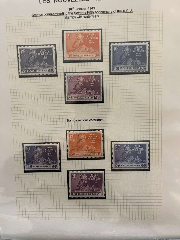 New Hebrides by David Moss - Northwich Philatelic Society