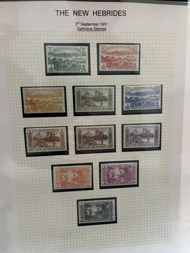 New Hebrides by David Moss - Northwich Philatelic Society