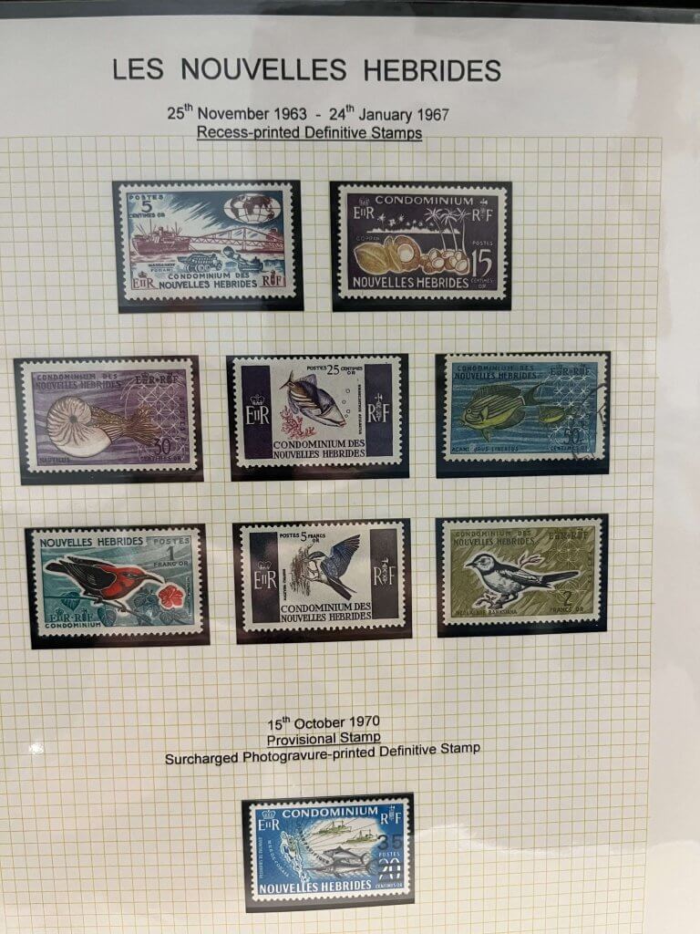 New Hebrides by David Moss - Northwich Philatelic Society