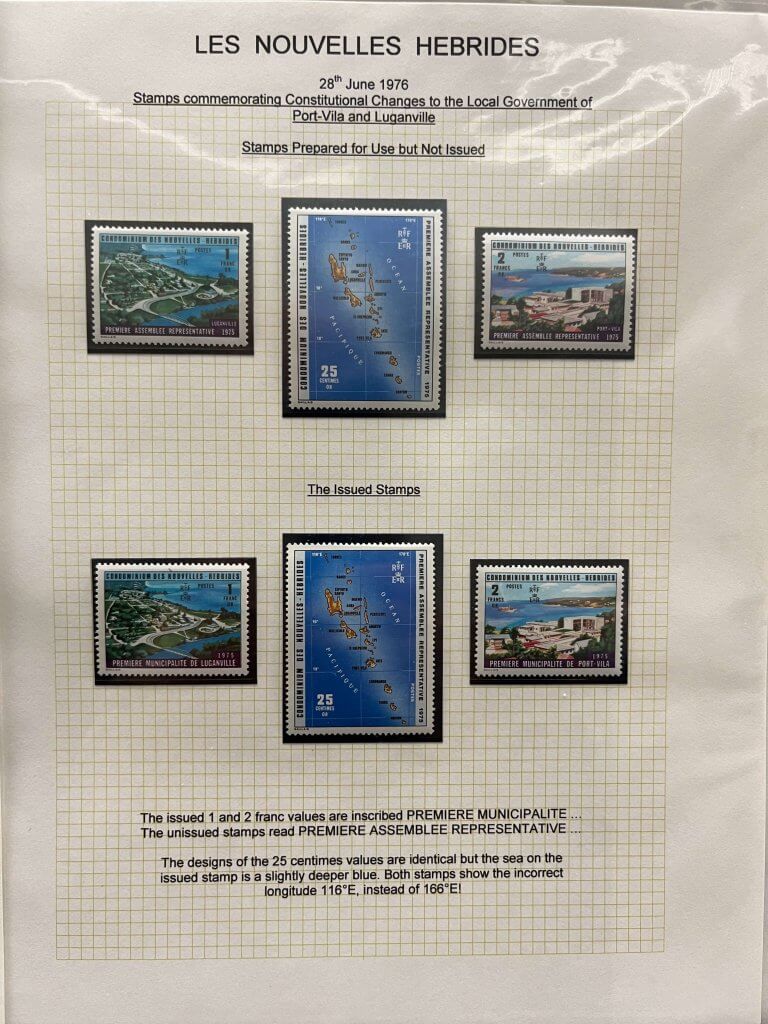 New Hebrides by David Moss - Northwich Philatelic Society