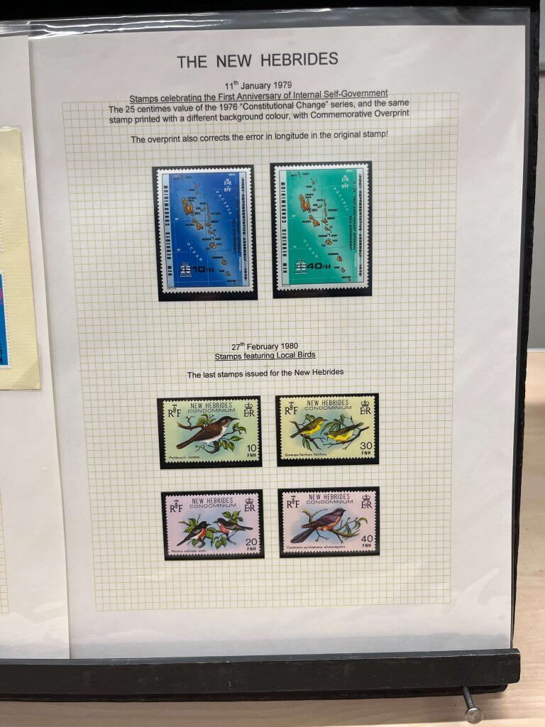 New Hebrides by David Moss - Northwich Philatelic Society