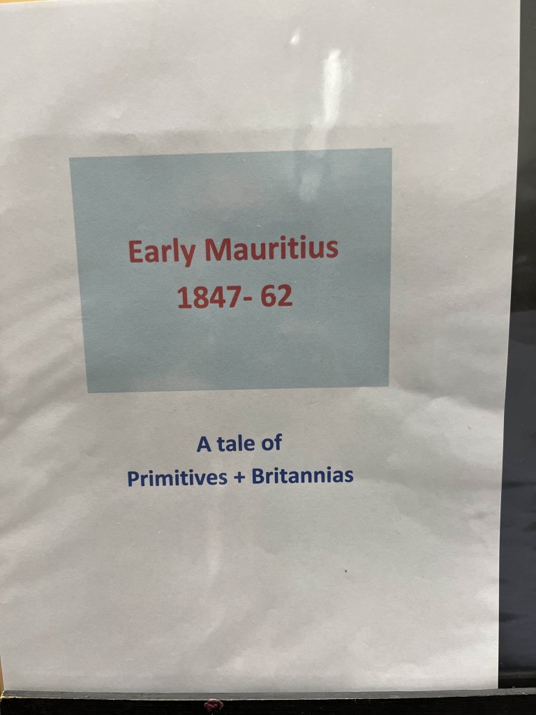 Mauritius with David Sigee | Northwich Philatelic Society