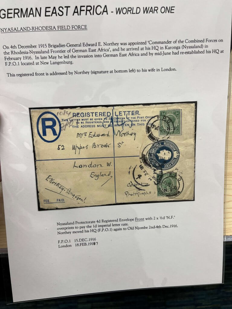 Tanganyika Postal History | Northwich Philatelic Society