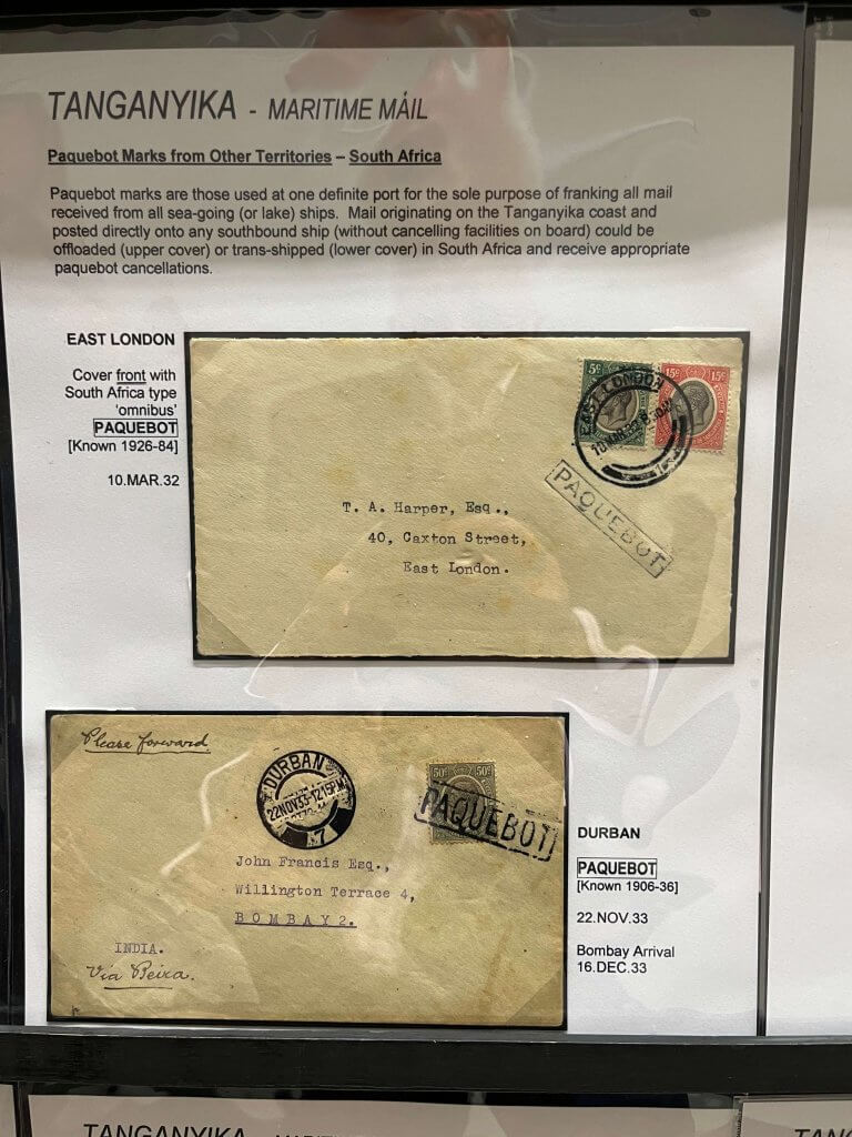 Tanganyika Postal History | Northwich Philatelic Society