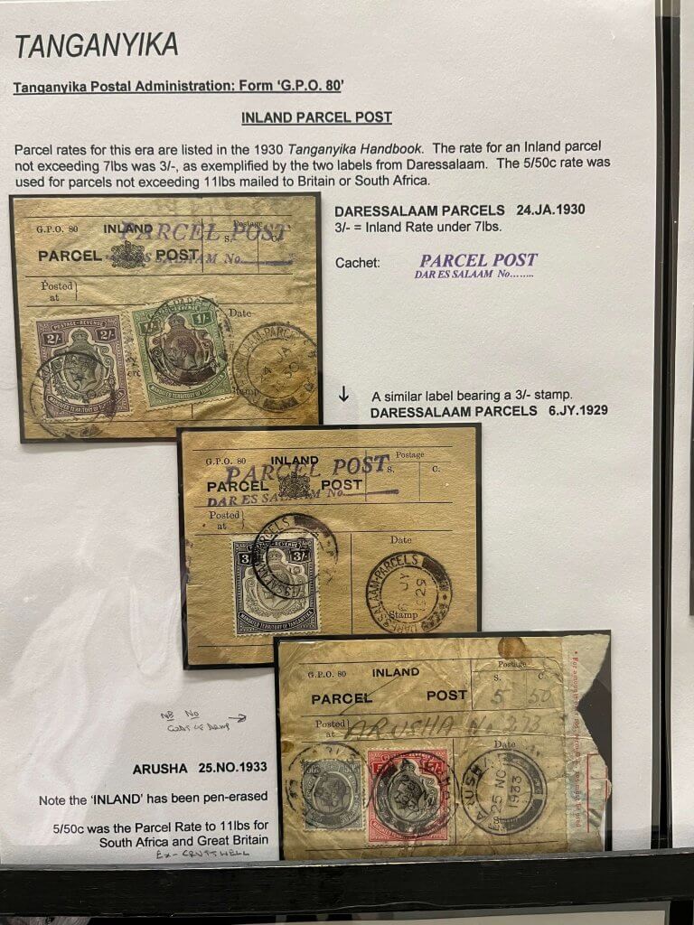 Tanganyika Postal History | Northwich Philatelic Society