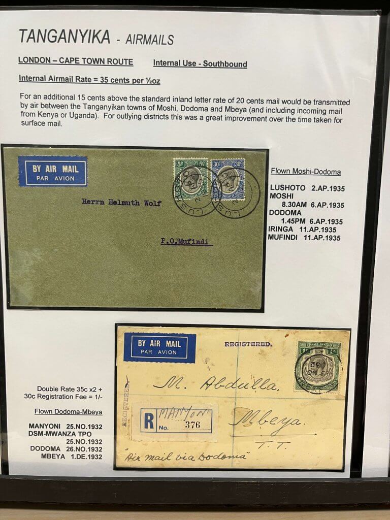 Tanganyika Postal History | Northwich Philatelic Society