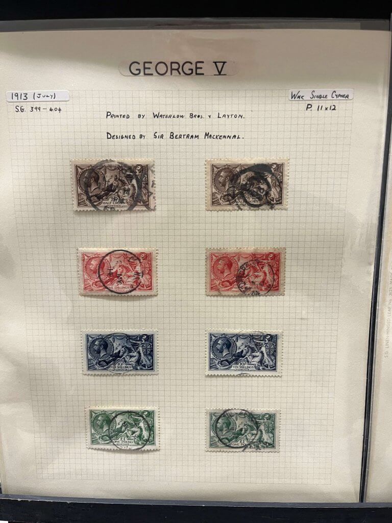 Dr Max Melrose GB High Values | Northwich Philatelic Society