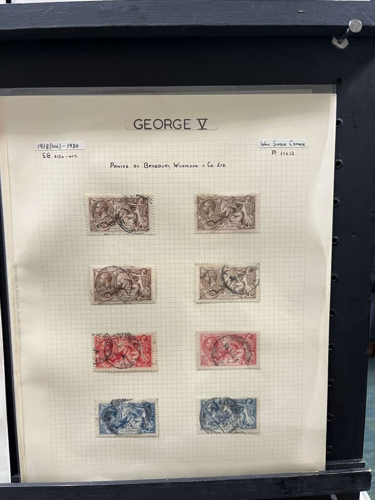 Dr Max Melrose GB High Values | Northwich Philatelic Society