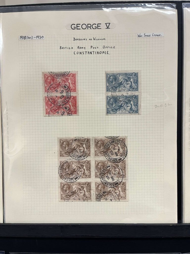 Dr Max Melrose GB High Values | Northwich Philatelic Society