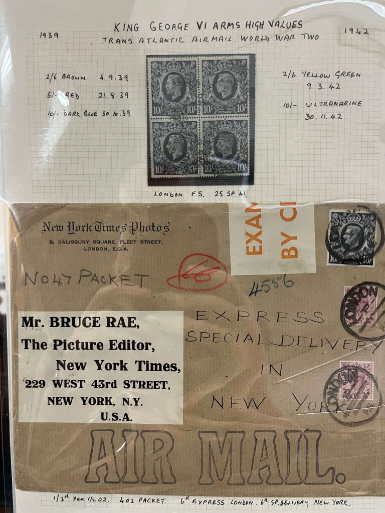 Dr Max Melrose GB High Values | Northwich Philatelic Society