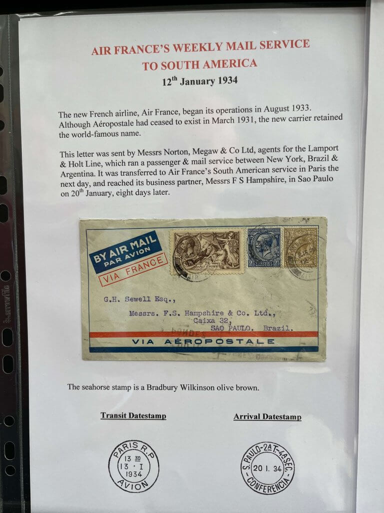 Travels with a Seahorse (without getting wet!) | Northwich Philatelic Society