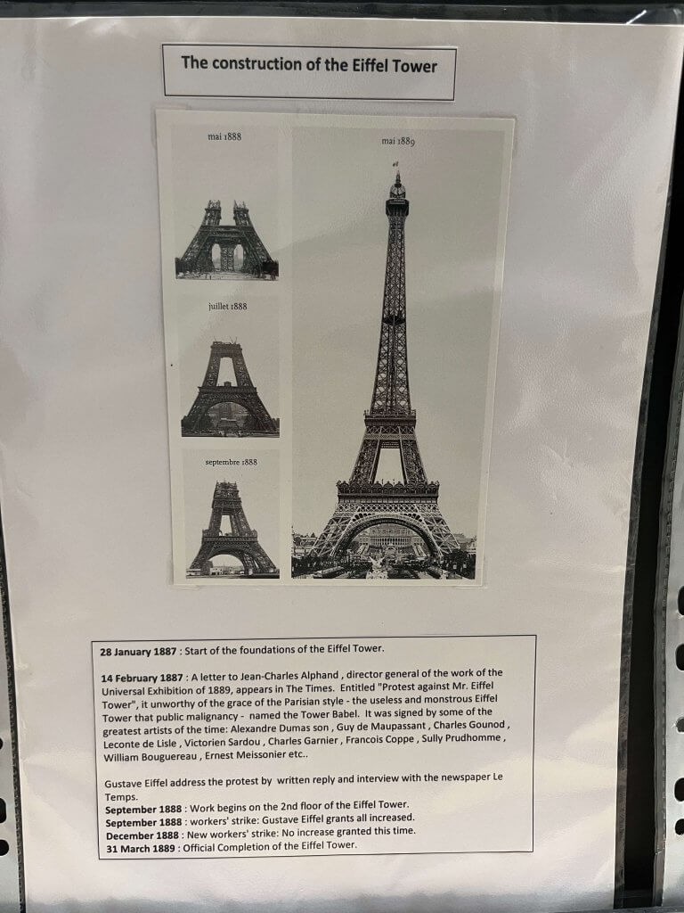 The Eiffel Tower by Dr Gary Cook | Northwich Philatelic Society