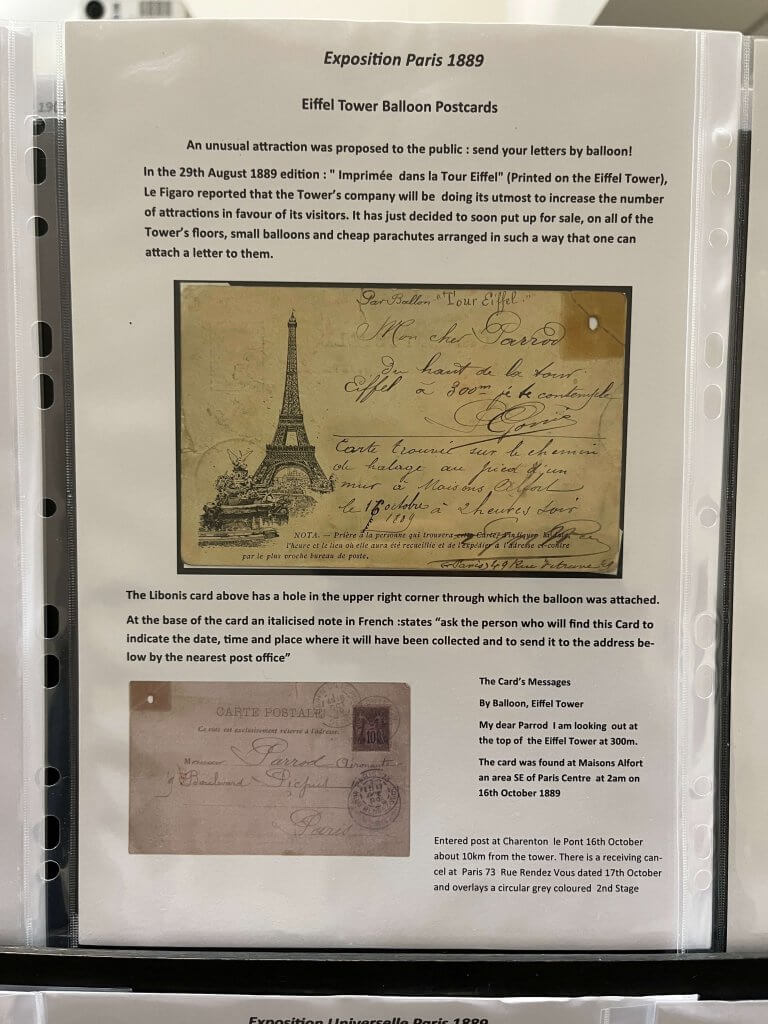 The Eiffel Tower by Dr Gary Cook | Northwich Philatelic Society