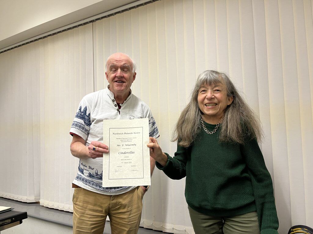 Mr P Wharmby - Cinderellas | Northwich Philatelic Society