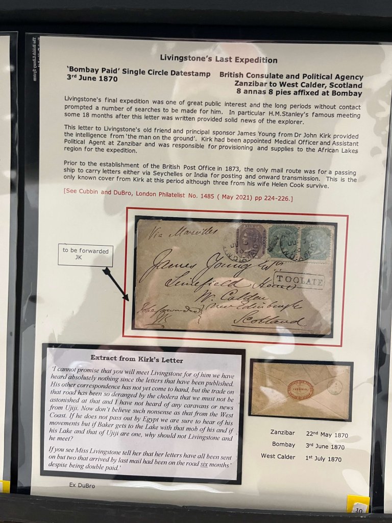The Early Postal History of British Central Africa | Northwich Philatelic Society November 2025