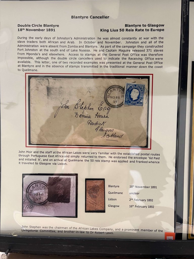 The Early Postal History of British Central Africa | Northwich Philatelic Society November 2025