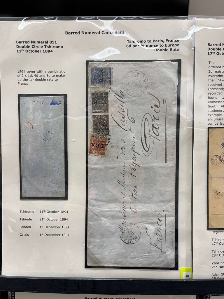 The Early Postal History of British Central Africa | Northwich Philatelic Society November 2025