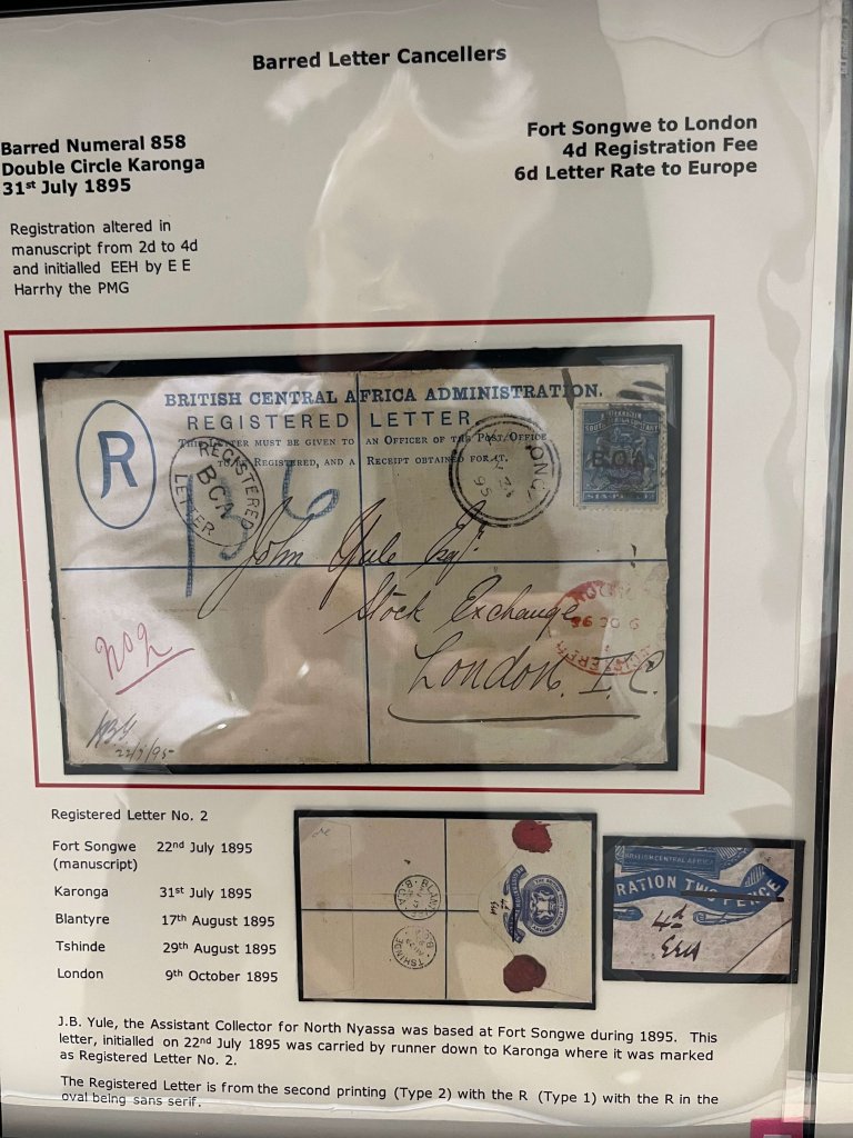 The Early Postal History of British Central Africa | Northwich Philatelic Society November 2025