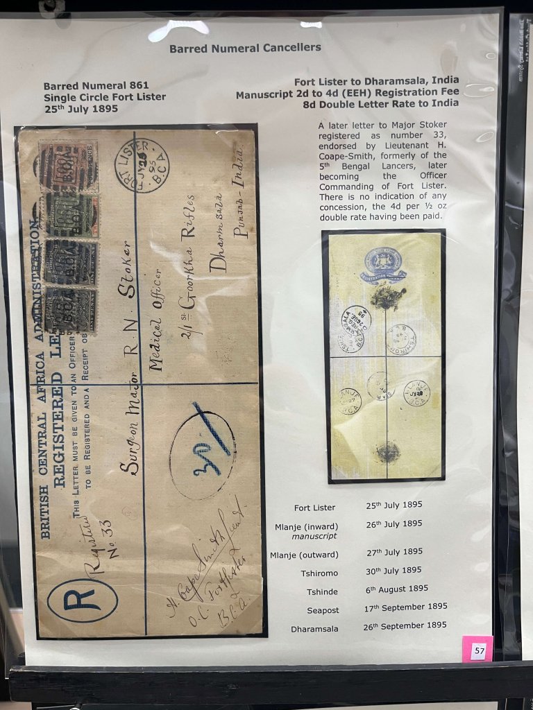 The Early Postal History of British Central Africa | Northwich Philatelic Society November 2025